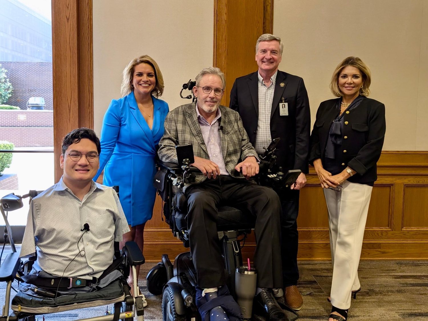Edgar on a panel with community and state leaders